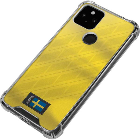 Sweden Soccer Flag Google Pixel 4a 5G Clear Case